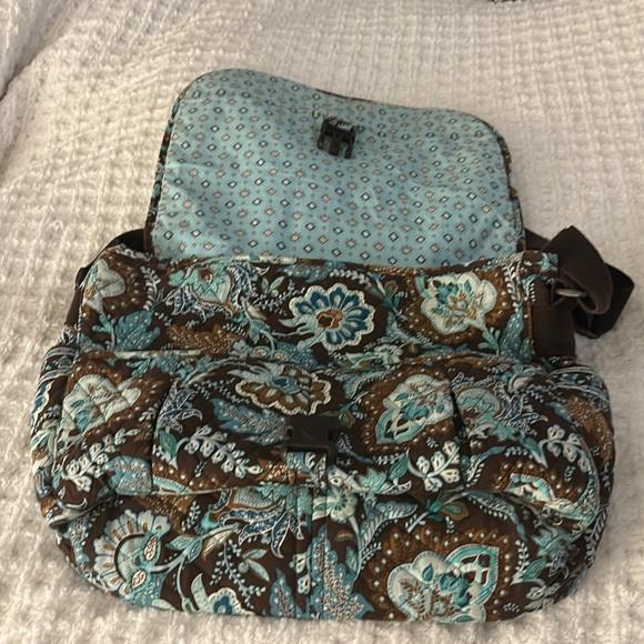 Women’s Vera Bradley Messenger Bag - Java Chip - Picture 5 of 14